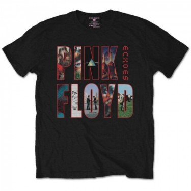 Pink Floyd Unisex T-Shirt: Echoes Album Montage (Large)