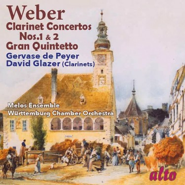 WEBER CARL MARIA VON - CLARINET CONCERTOS NO 1 & 2