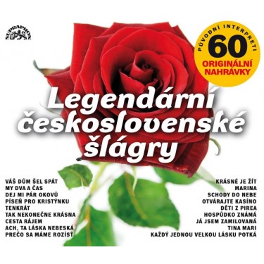 LEGENDÁRNÍ ČESKOSLOVENSKÉ ŠLÁGRY - V.A.