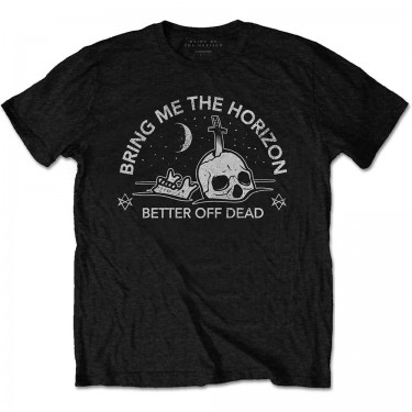 Bring Me The Horizon Unisex T-Shirt: Happy Song - Black