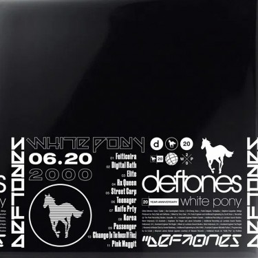 DEFTONES - WHITE PONY (20TH ANNIVERSARY EDITION) (INDIE) (140 GR BLACK)