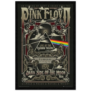 plakát 199 - Pink Floyd - Rainbow Theatre - 61 X 91,5 CM