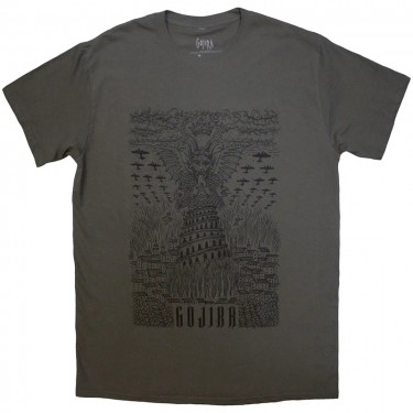 Gojira Unisex T-Shirt: Demon Village (X-Large)