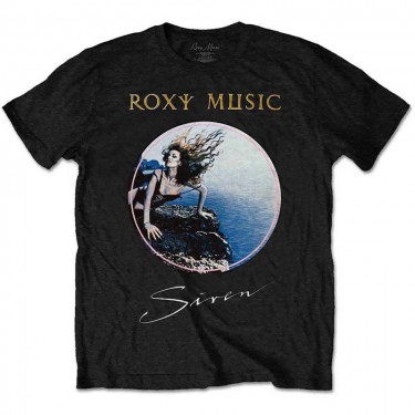 Roxy Music Unisex T-Shirt: Siren (Large)