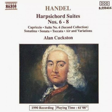 HANDEL G. F. - HARPSICHORD SUITES NOS. 6-8