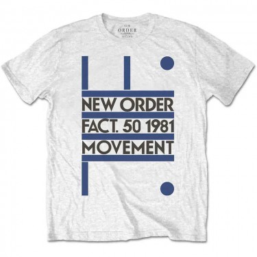 New Order Unisex T-Shirt: Movement (Large)