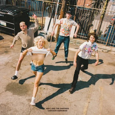 AMYL & THE SNIFFERS - CARTOON DARKNESS (LIMITED SPARKLE BLACK ICE)