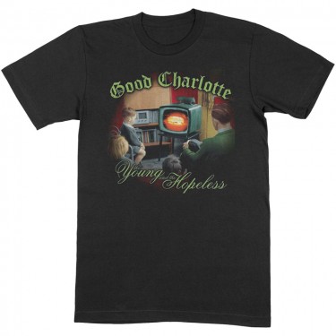 Good Charlotte Unisex T-Shirt: Young & Hopeless (Medium)