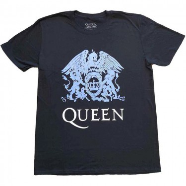 Queen - Blue Crest - Unisex T-shirt (X-Large)