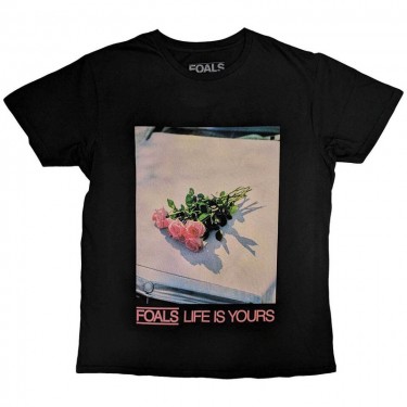 Foals Unisex T-Shirt: Life Is Yours (Medium)