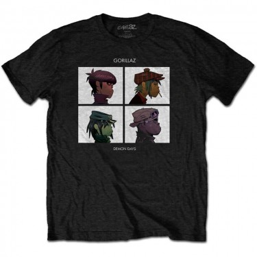 Gorillaz Unisex T-Shirt: Demon Days (X-Large)