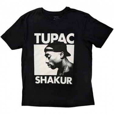 Tupac Unisex T-Shirt: Eyes Closed (Small)