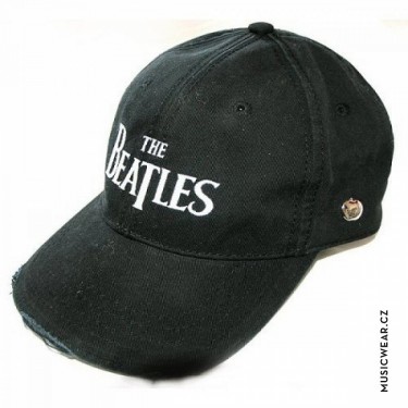 THE BEATLES MEN'S BEANIE HAT: DROP T LOGO