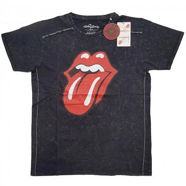 The Rolling Stones Unisex T-Shirt: Classic Tongue (Wash Collection) (XX-Large)