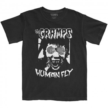 The Cramps Unisex T-Shirt: Human Fly - Black