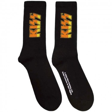 KISS Unisex Terry Socks: Classic Logo