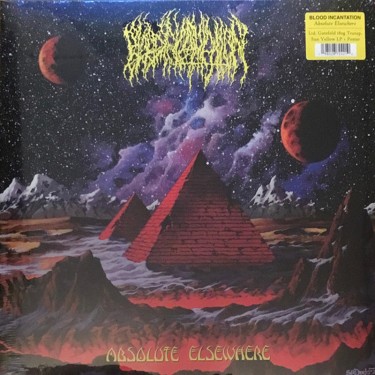 BLOOD INCANTATION - ABSOLUTE ELSEWHERE (SUN YELLOW POSTER/COLOURED)