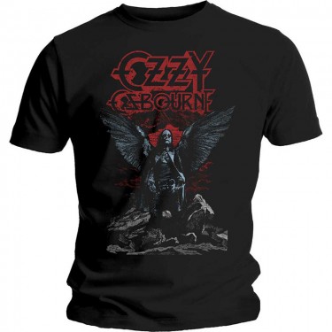 Ozzy Osbourne Unisex T-Shirt: Angel Wings (XX-Large)