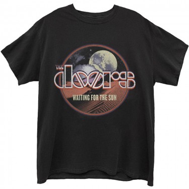 The Doors Unisex T-Shirt: Waiting For The Sun (Medium)