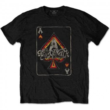 Aerosmith Unisex T-Shirt: Ace (Large)