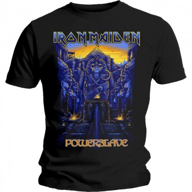 Iron Maiden - Dark Ink Powerslaves - T-shirt (X-Large)