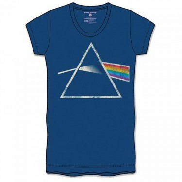 Pink Floyd Ladies T-Shirt: Dark Side of the Moon (Back Print)