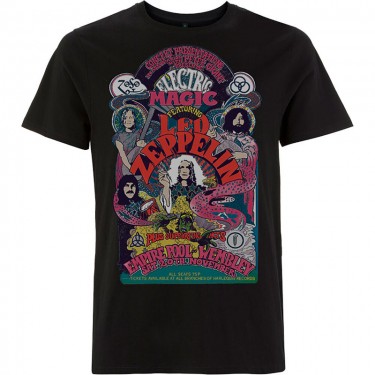 Led Zeppelin Unisex T-Shirt: Full Colour Electric Magic (XX-Large)