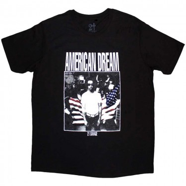 21 Savage Unisex T-Shirt: American Dream (Medium)