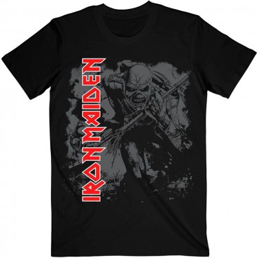 Iron Maiden Unisex T-Shirt: Hi-Contrast Trooper (Medium)