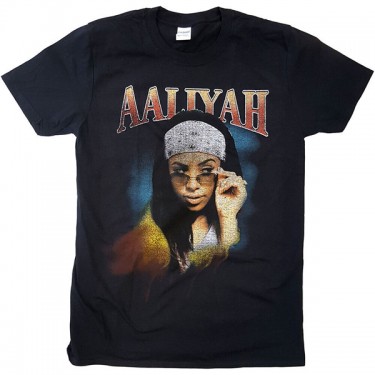 Aaliyah Unisex T-Shirt: Trippy (Medium)