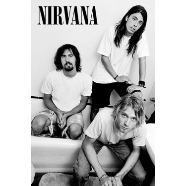 plakát 189 - Nirvana - Bathroom - 61 X 91,5 CM