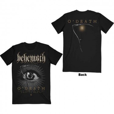 Behemoth Unisex T-Shirt: O'Death (Back Print) (Large)