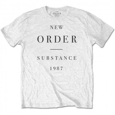 New Order Unisex T-Shirt: Substance (Medium)