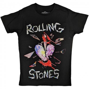 The Rolling Stones Unisex T-Shirt: Hackney Diamonds Heart (Medium)