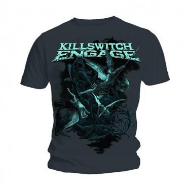 Killswitch Engage Unisex T-Shirt: Engage Battle (Small)