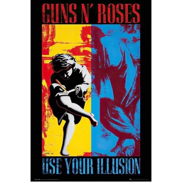 plakát 160 - Guns'N'Roses - Illusion - 61 X 91,5 CM