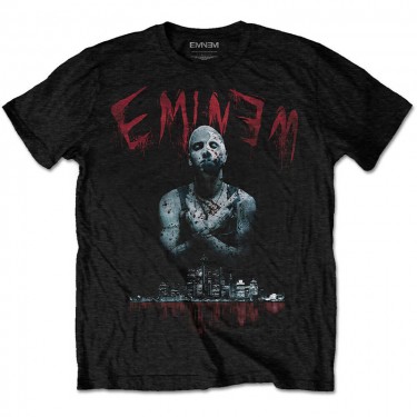 Eminem Unisex T-Shirt: Bloody Horror (Large)