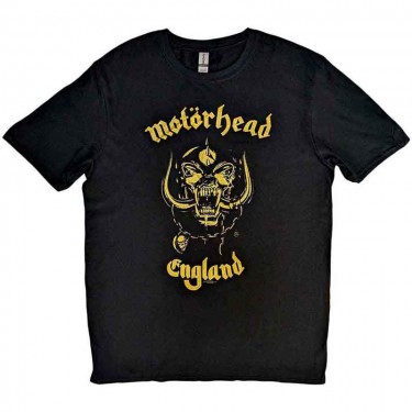 Motorhead - England Classic Gold - T-shirt (Large)