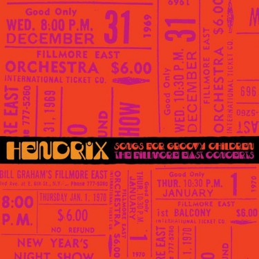 HENDRIX JIMI - SONGS FOR GROOVY CHILDREN: THE FILMORE...