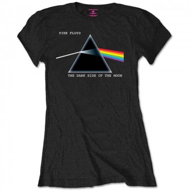 Pink Floyd - Dark Side of the Moon - Ladies T-shirt (Medium)