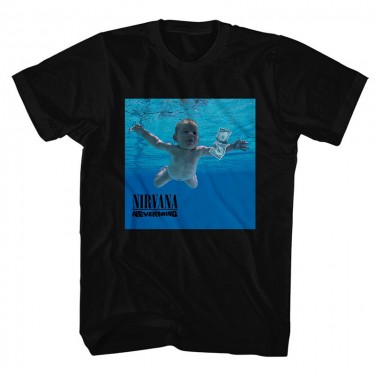 Nirvana Unisex T-Shirt: Nevermind Album - Black