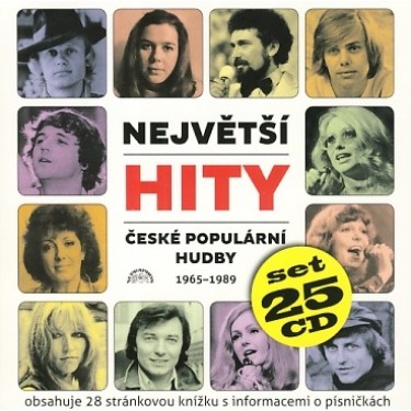 NEJVĚTŠÍ HITY ČESKÉ POPULÁRNÍ HUDBY 1965-1989 - V.A.