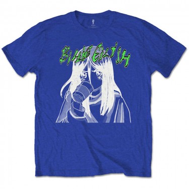 Billie Eilish Unisex T-Shirt: Anime Drink (Large)