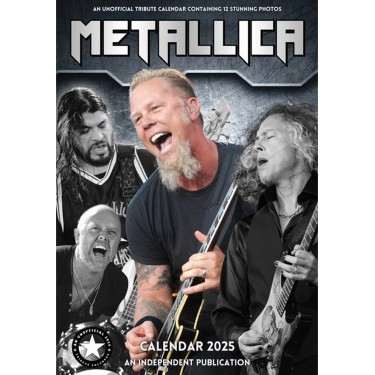 METALLICA - KALENDÁŘ 2025