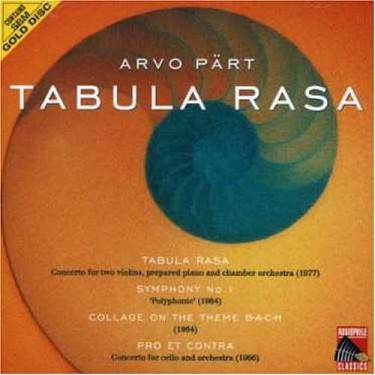 PÄRT ARVO - TABULA RASA