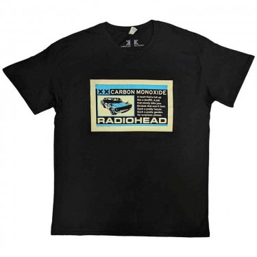 Radiohead Unisex T-Shirt: Carbon Patch (Medium)