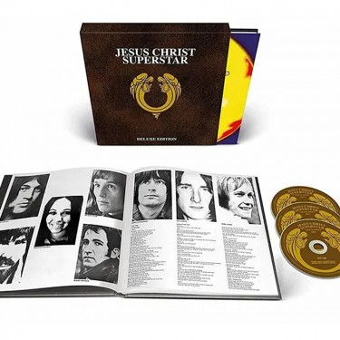 JESUS CHRIST SUPERSTAR - 50TH ANNIVERSARY DELUXE EDITION (3CD+BOOK) - O.S.T. / WEBBER ANDREW LLOYD