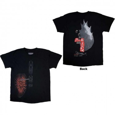 Travis Scott Unisex T-Shirt: Summer Run 2023 Stockholm (Back Print & Ex-Tour) (Large)