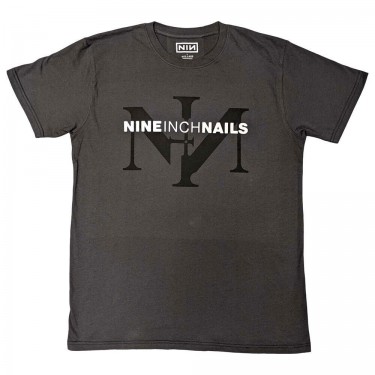 Nine Inch Nails Unisex T-Shirt: Icon & Logo (Large)