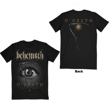 Behemoth Unisex T-Shirt: O'Death (Back Print) (Medium)